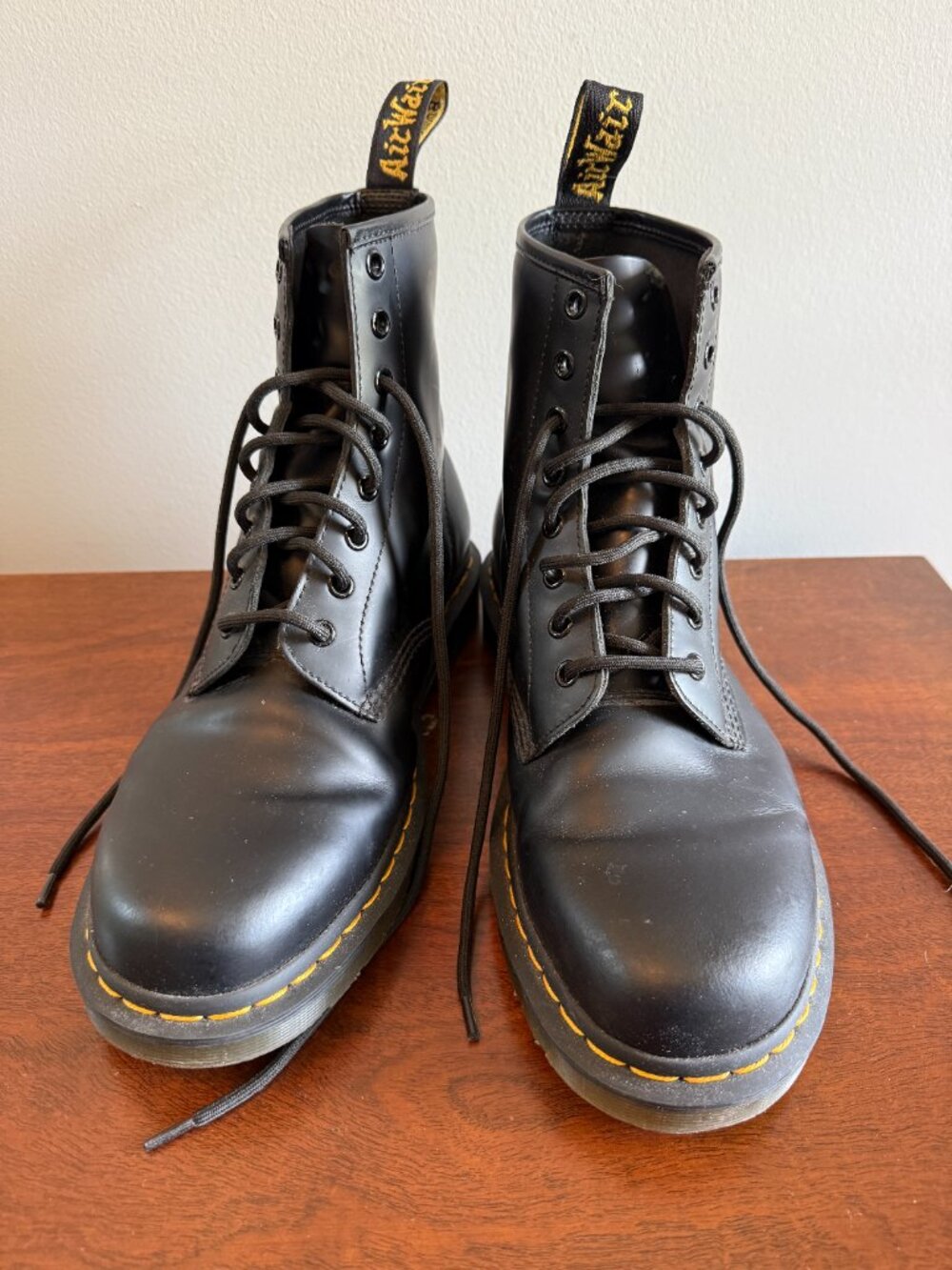Dr. Martens AirWair Black Shoes/Boots Size 11 - Picture 3 of 6